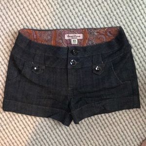 Dark jean short size 11